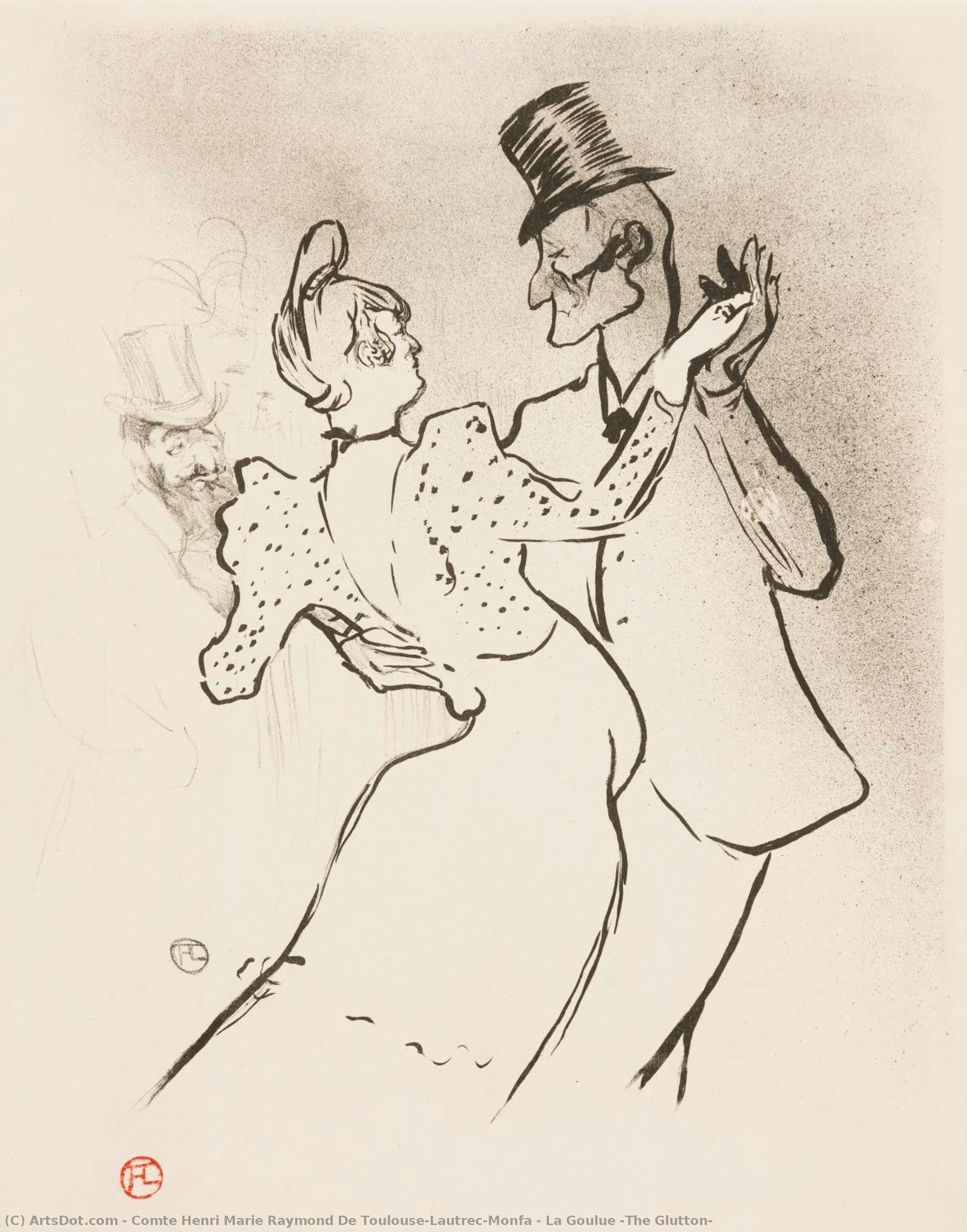 La Goulue (the Glutton) — Henri De Toulouse-lautrec