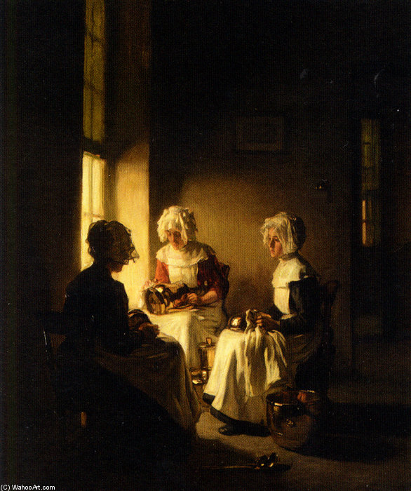 Polishing The Copper — Claude Joseph Bail