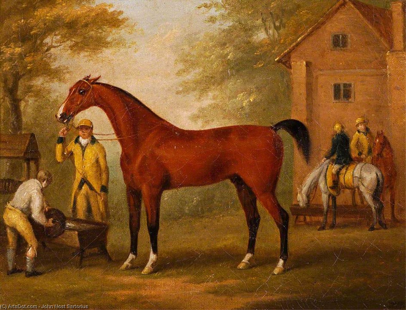 Flying Childers — John Nost Sartorius