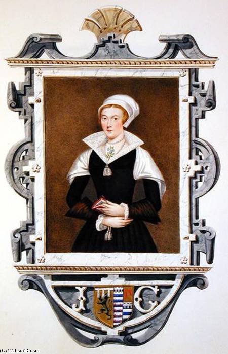 Portrait Of Lady Jane Grey 'nine-days Queen' From 'memoirs Of The Court Of Queen Elizabeth — Sarah Countess Of Essex