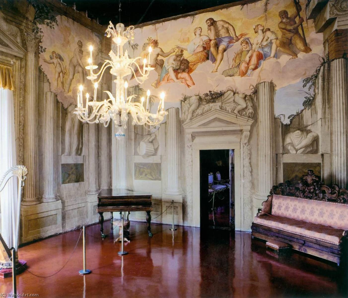 View Of The Hall Of Olympus — Givanni Battista Zelotti