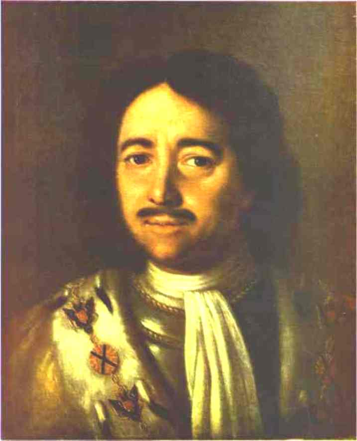 Portrait Of Peter The Great — Aleksey Petrovich Antropov