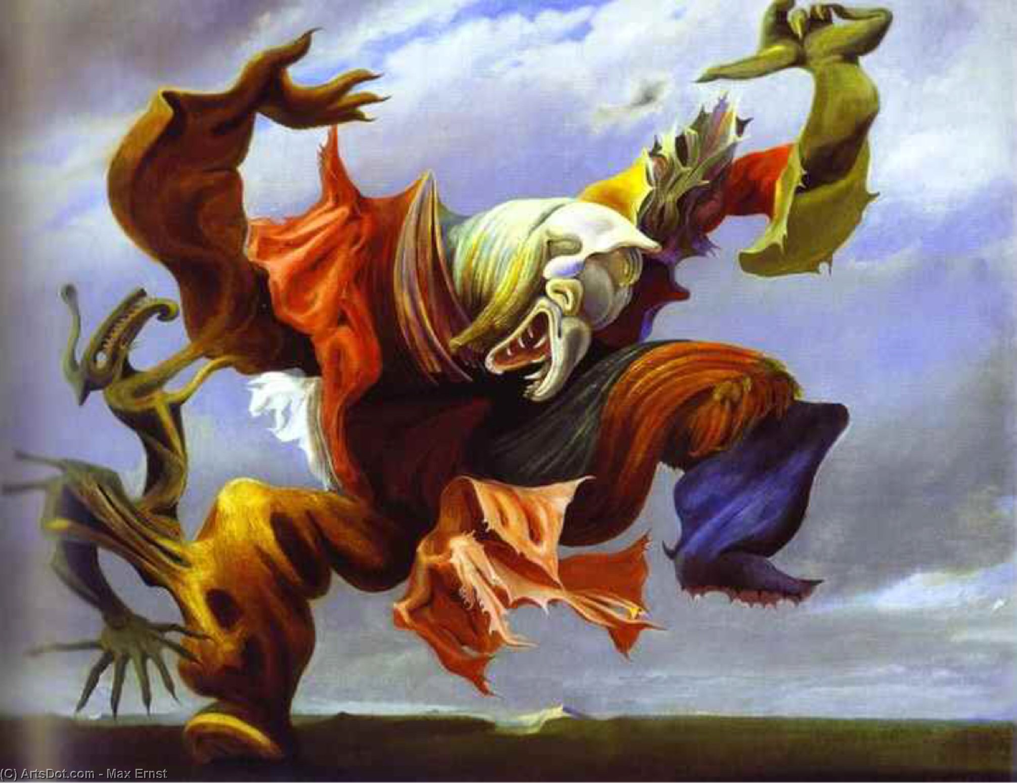 L'ange Du Foyer Ou Le Triomphe Du Surréalisme - El Ángel Del Hogar O El Triunfo Del Surrealismo — Max Ernst