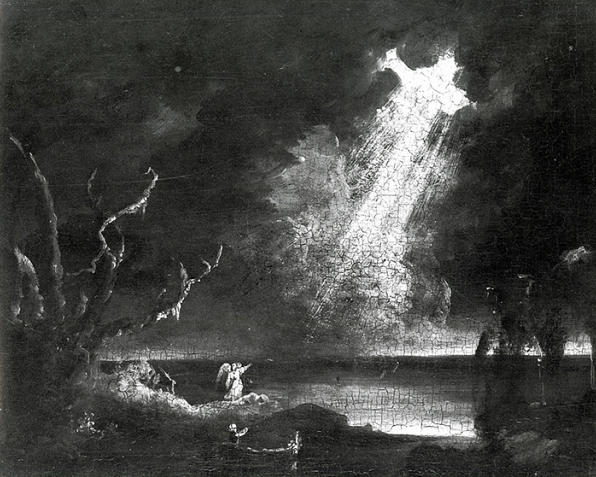 Study For The Voyage Of Life — Thomas Cole
