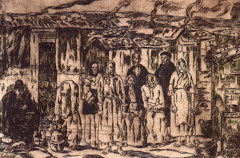 Chozas De La Alhondiga — José Gutiérrez Solana