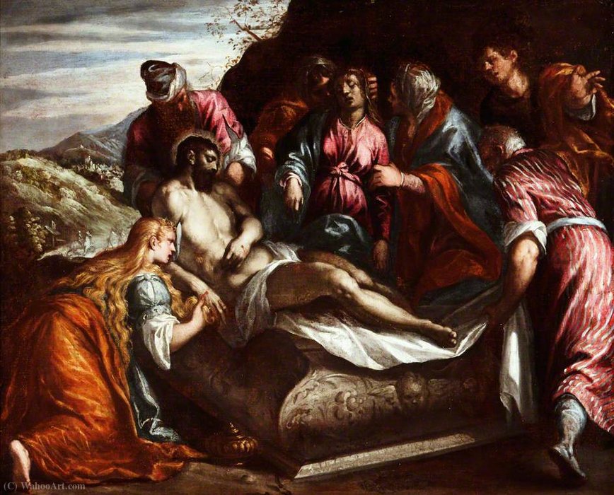 The Entombment Of Christ — Ippolito Scarsella (scarsellino)