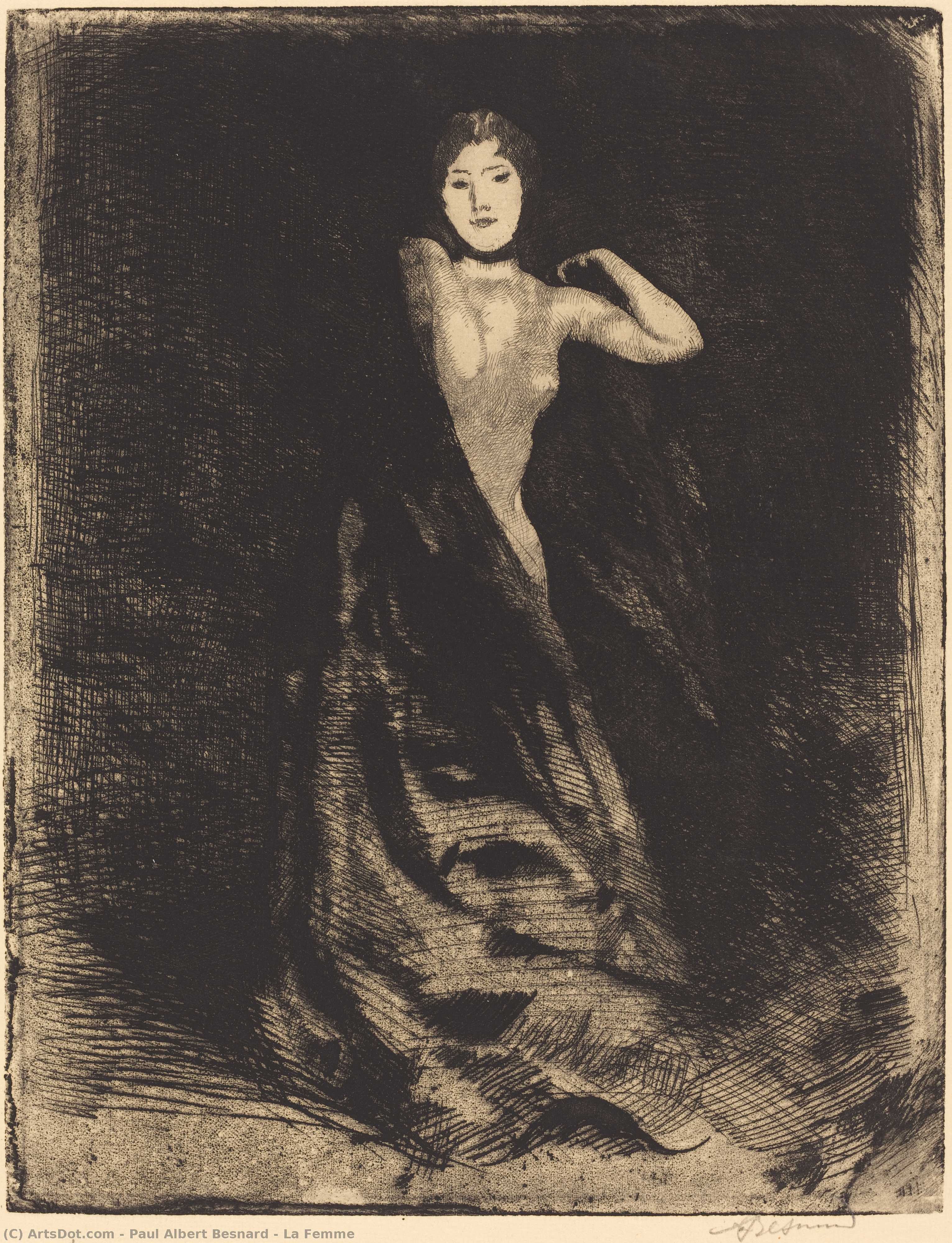 La Femme — Paul Albert Besnard