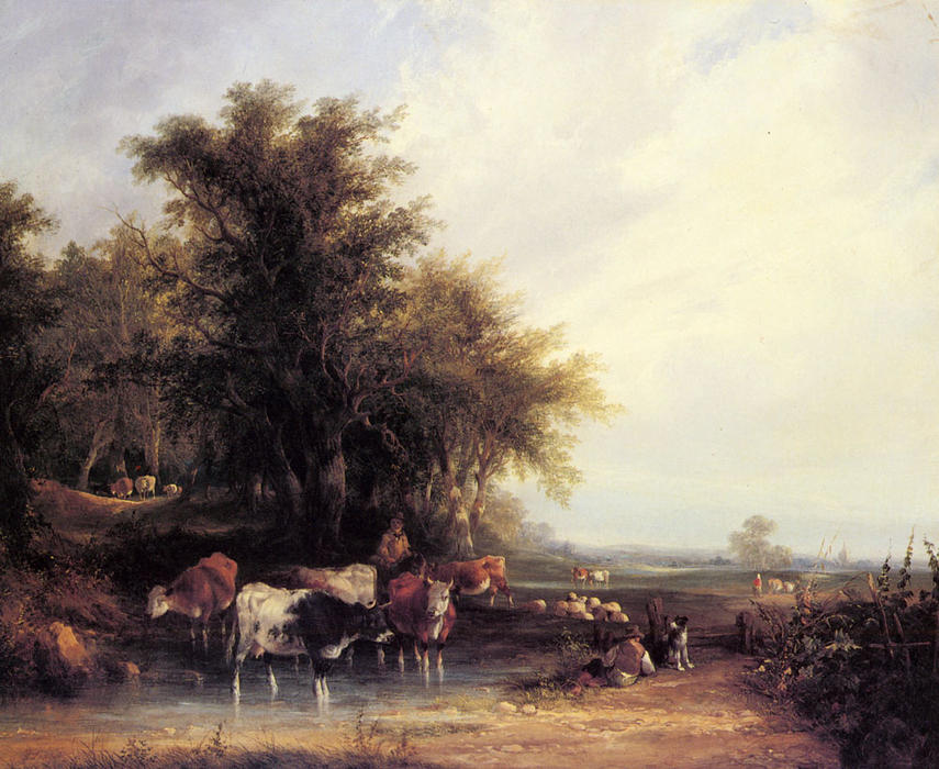 Near The New Forest — William Shayer Senior