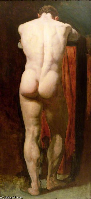 Standing Male Nude — Vilijam Eti