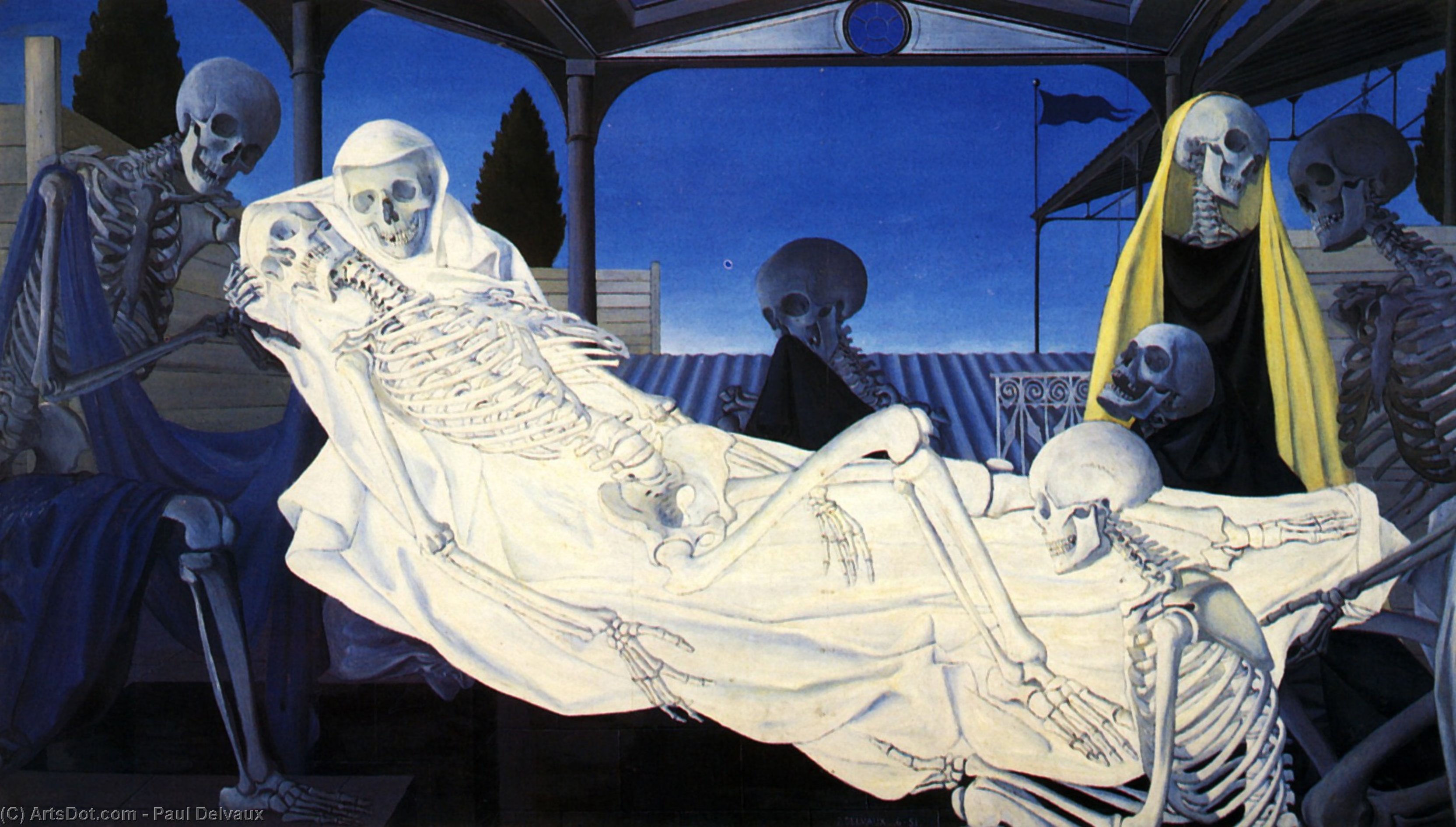 The Deposition — Paul Delvaux