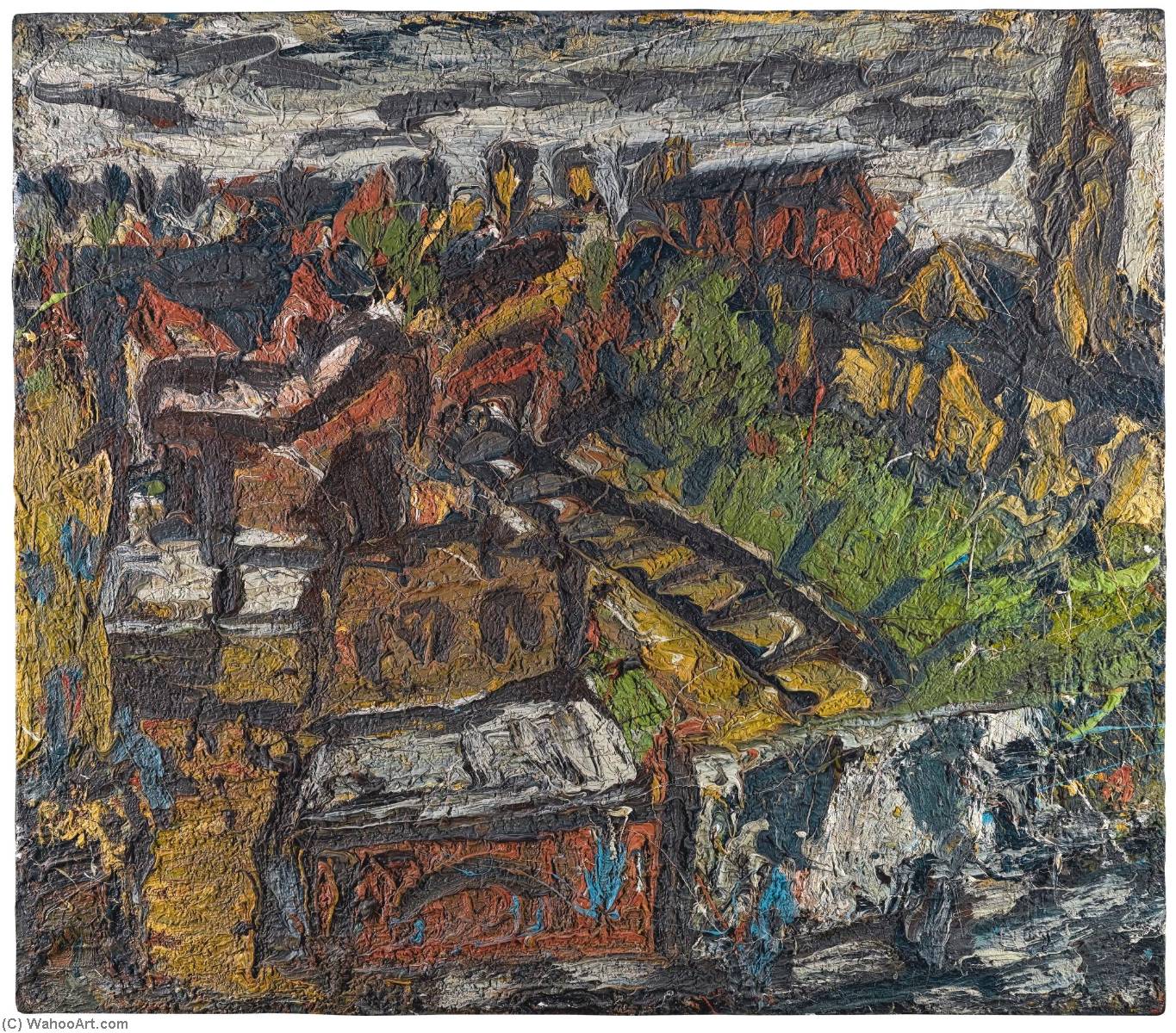 Dalston Lane (summer) — Leon Kossoff