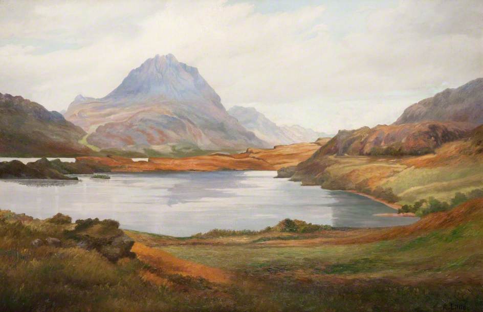 Slioch, Loch Maree, Ross Shire — Robert Lillie