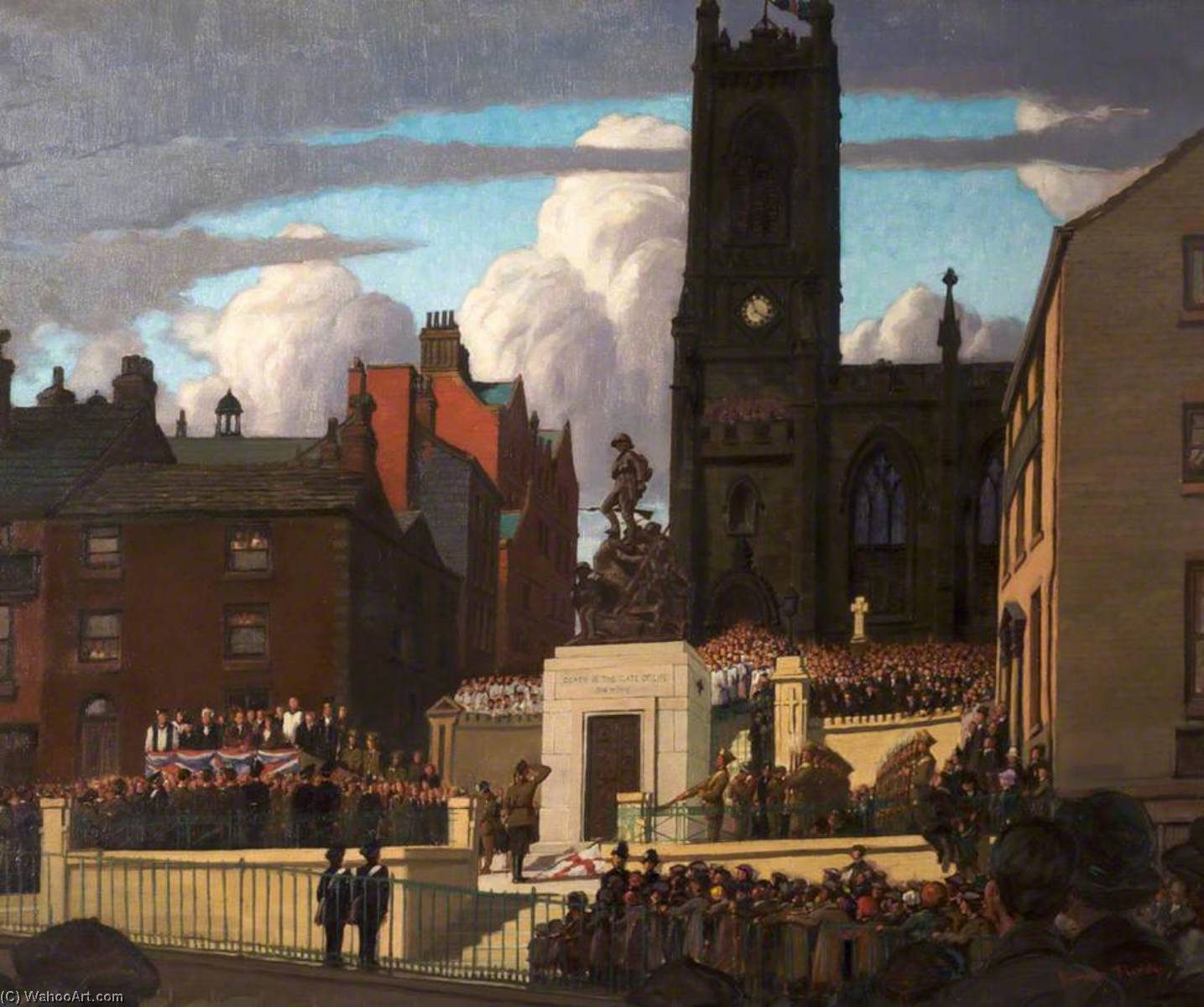 Unveiling Of The War Memorial, Oldham, Lancashire, 28 April 1923 — James Purdy