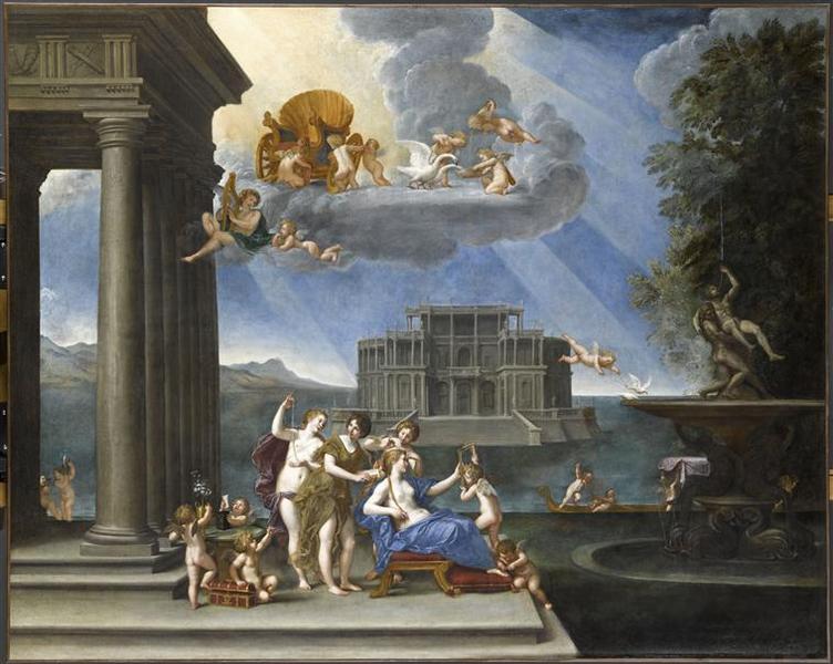 La Toilette De Vénus, Dit Aussi À Tort L'air — Albani Francesco (l'albane)