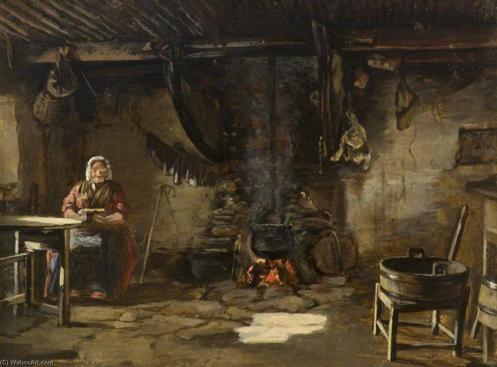 Cottage Interior — パトリック・アラン・フレイザー