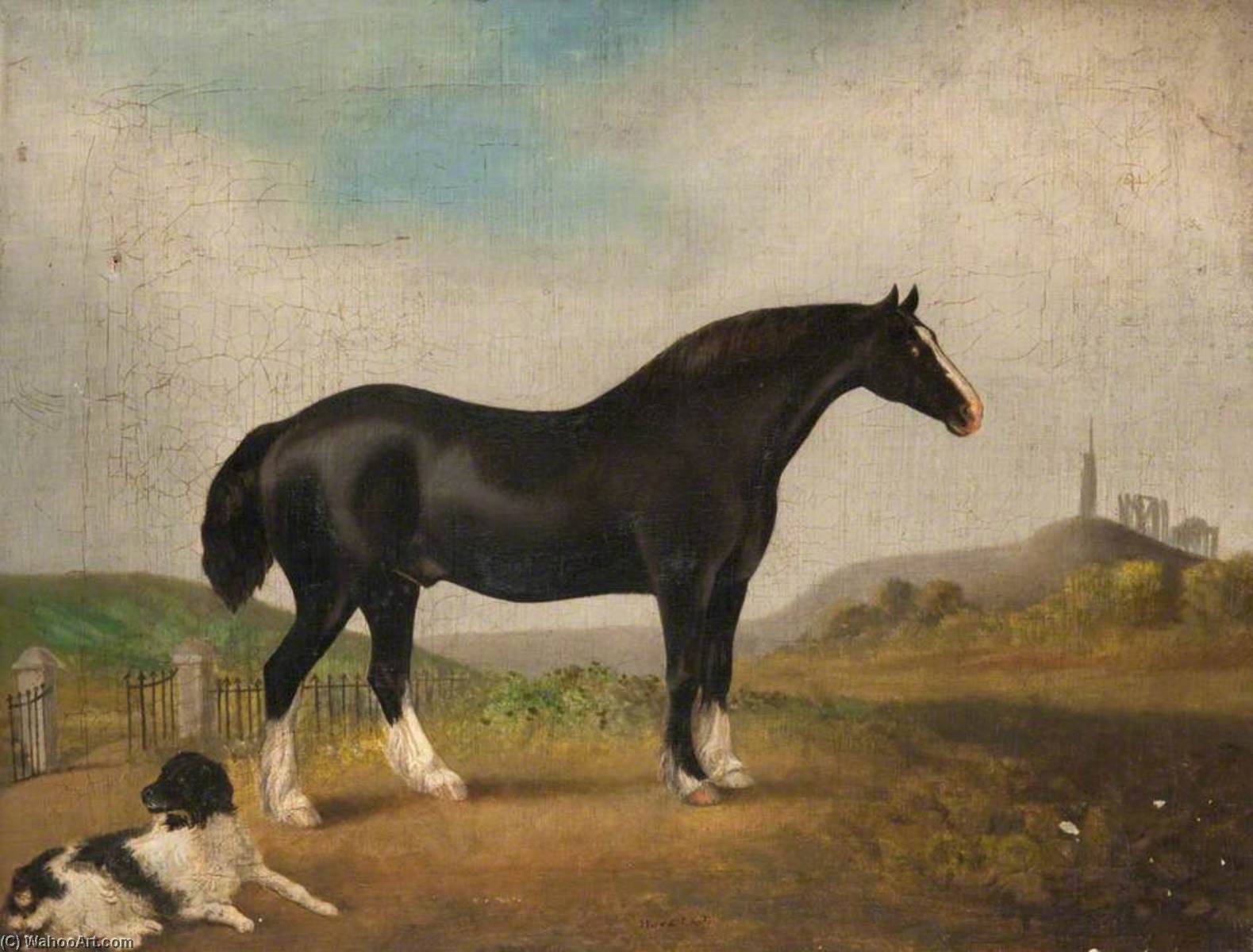 Black Horse And A Dog — James Howe