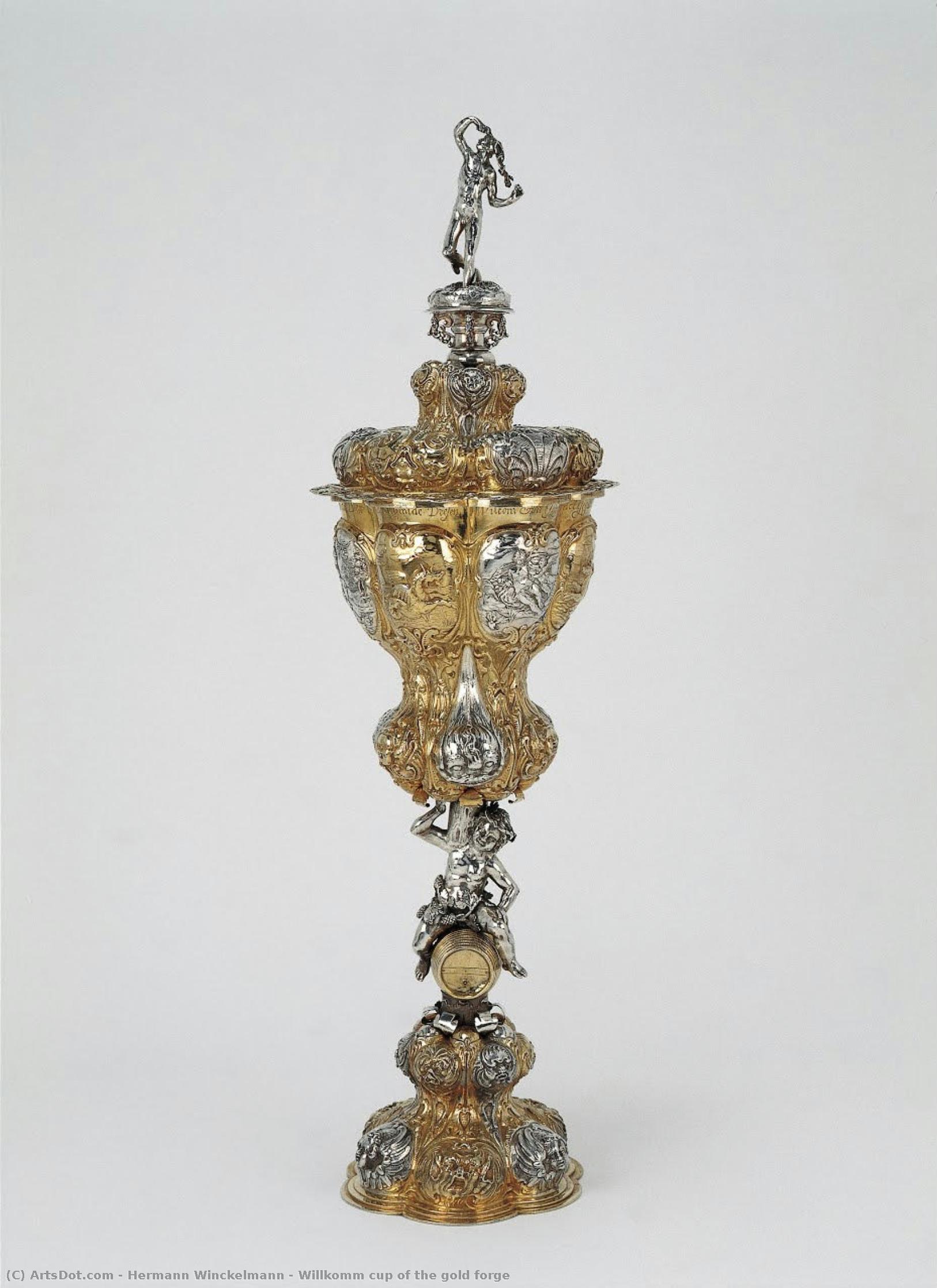 Willkomm Cup Of The Gold Forge — Hermann Winckelmann