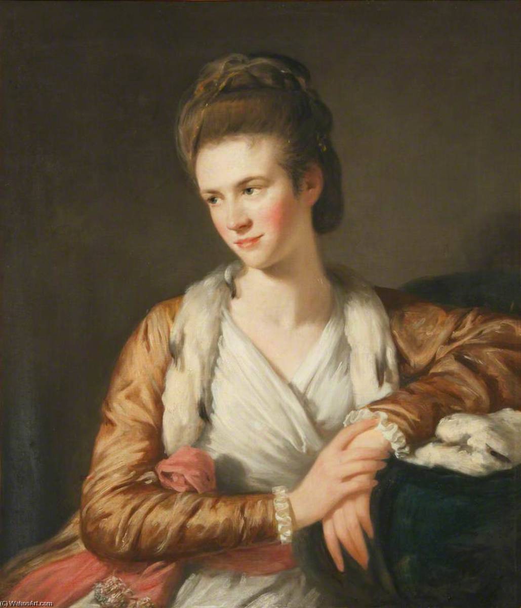 Portrait Of A Woman (called 'anne Craster, D.1832') — Nathaniel Hone I