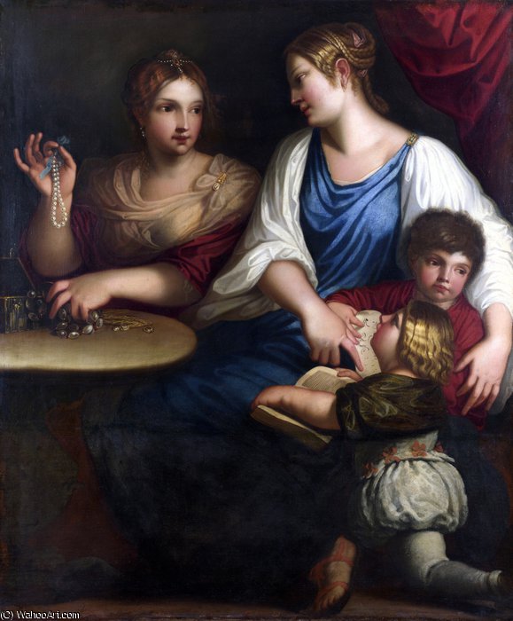 Cornelia And Her Sons — Padovanino