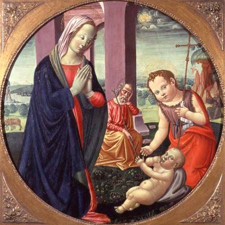 The Holy Family — Alunno Di Domenico (bartolomeo Di Giovanni)