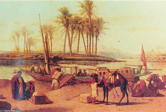 Souvenir Des Bords Du Nil — Prosper Georges Antoine Marilhat