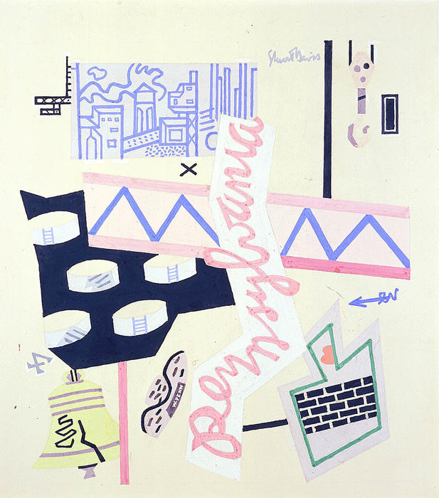Pennsylvania, From The United States Series — Stuart Davis