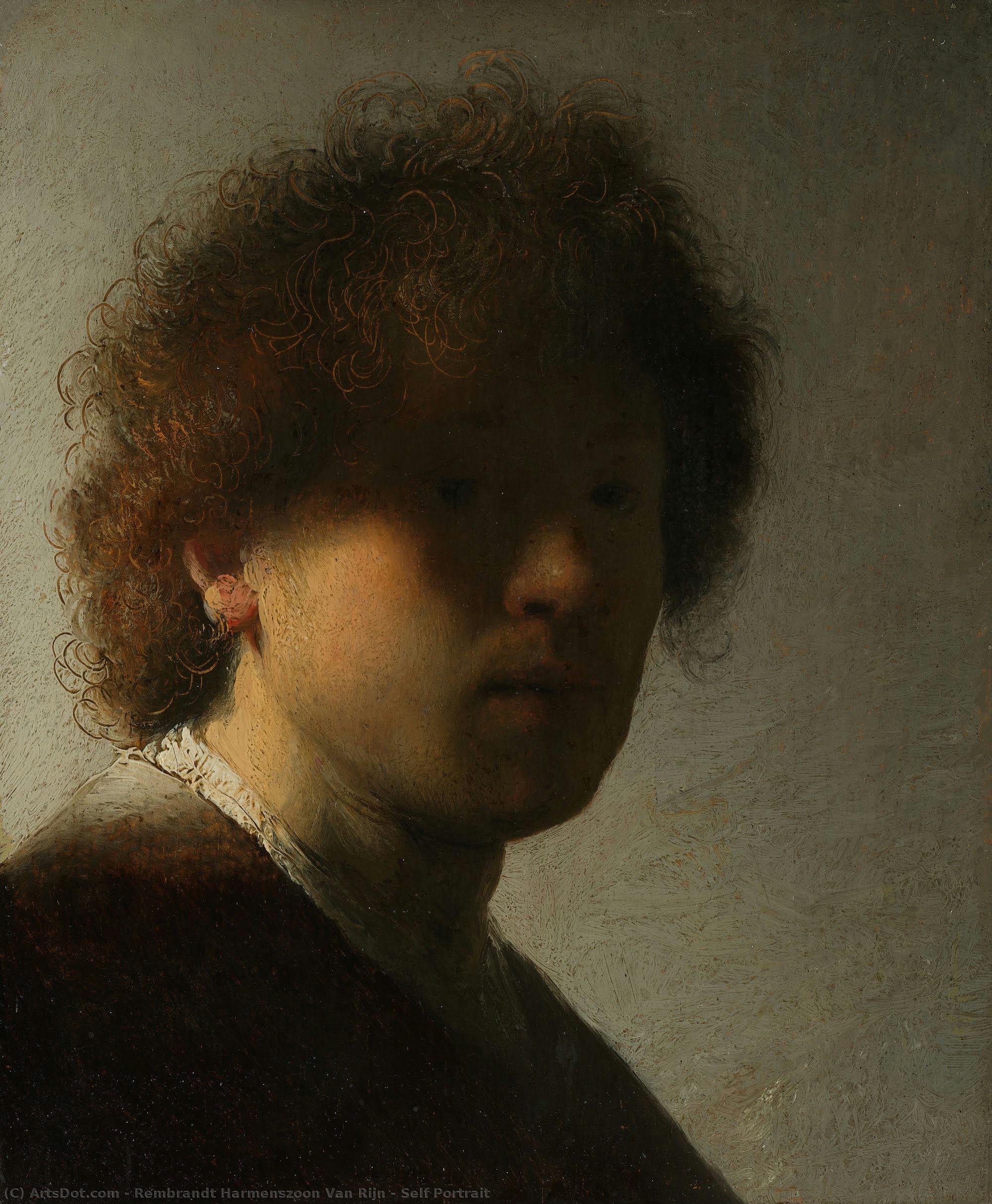Self Portrait — Rembrandt Van Rijn