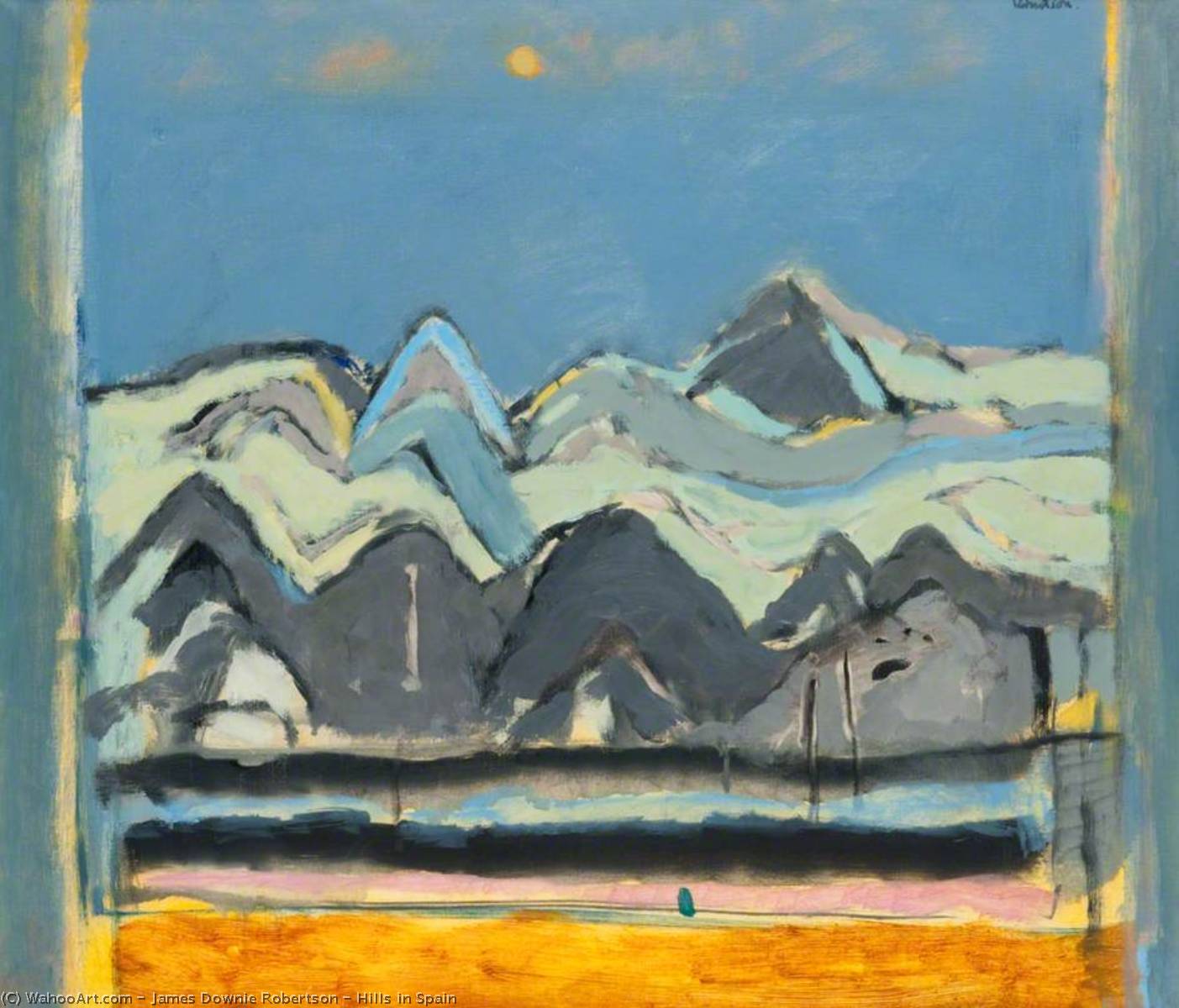 Hills In Spain — James Downie Robertson