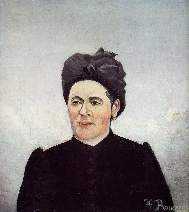 Portrait Of A Woman — Henri Julien Félix Rousseau (le Douanier)
