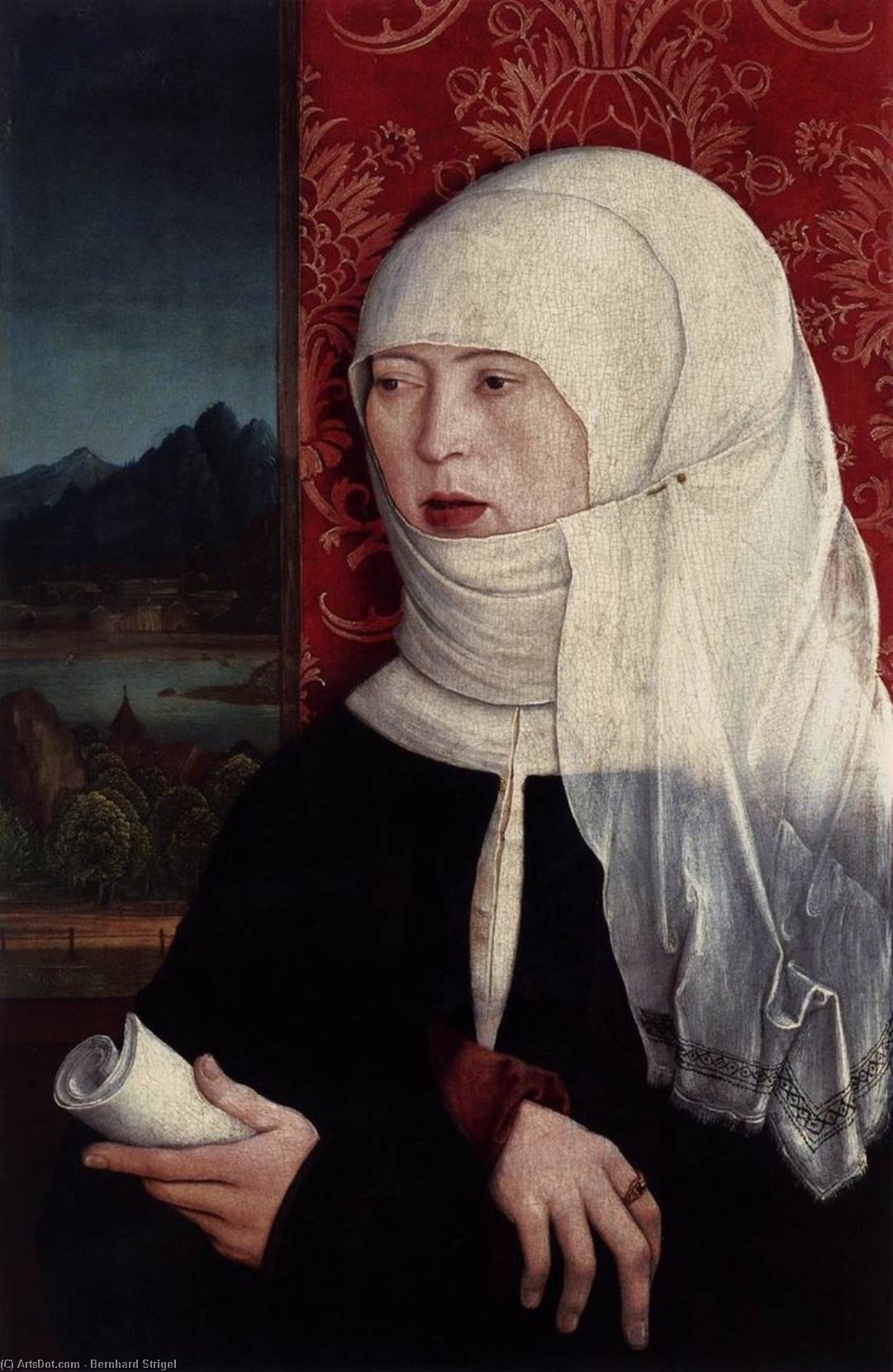 Portrait Of Martha Thannstetter (née Werusin) — Bernhard Strigel
