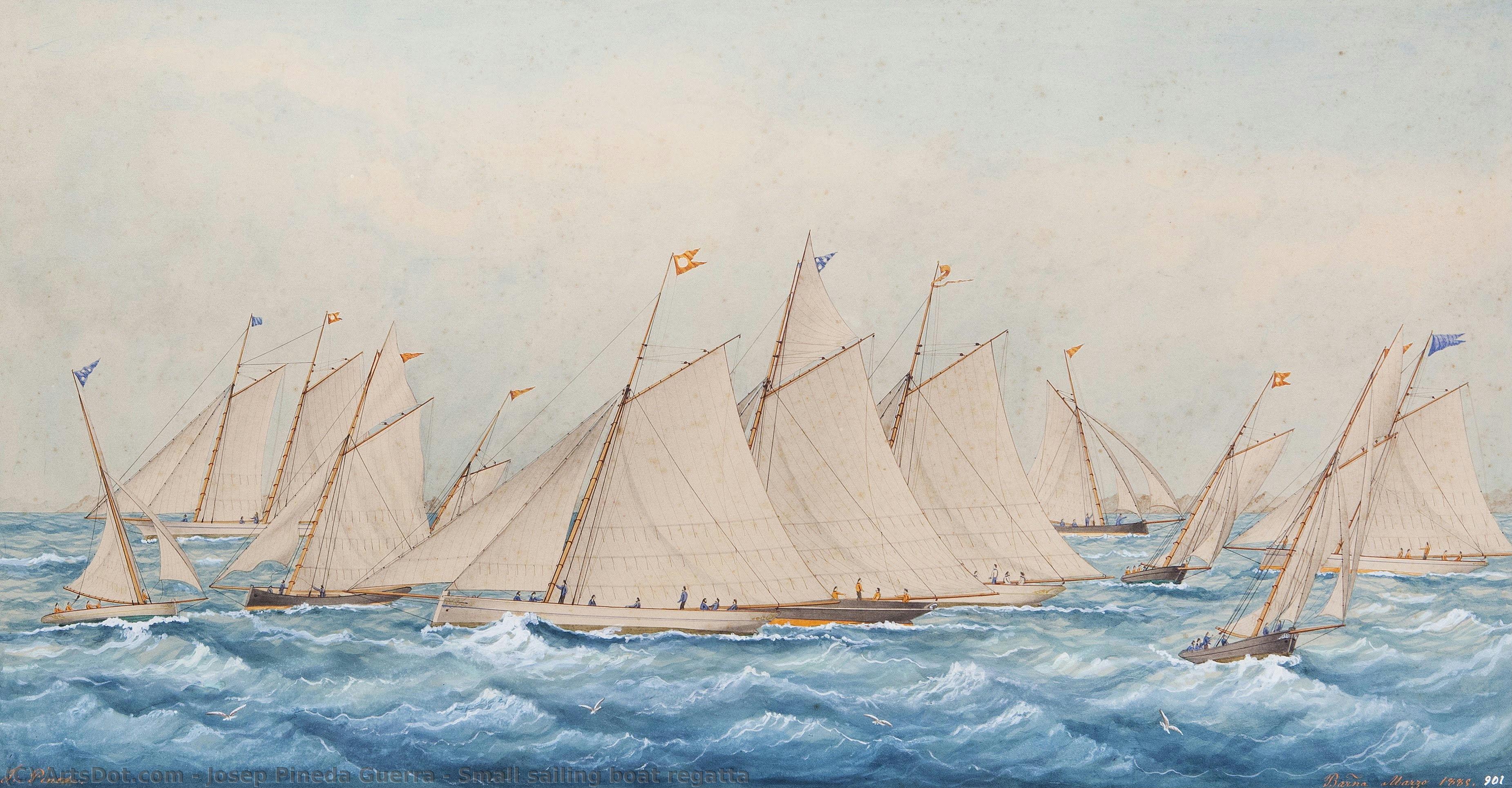 Small Sailing Boat Regatta — Josep Pineda Guerra