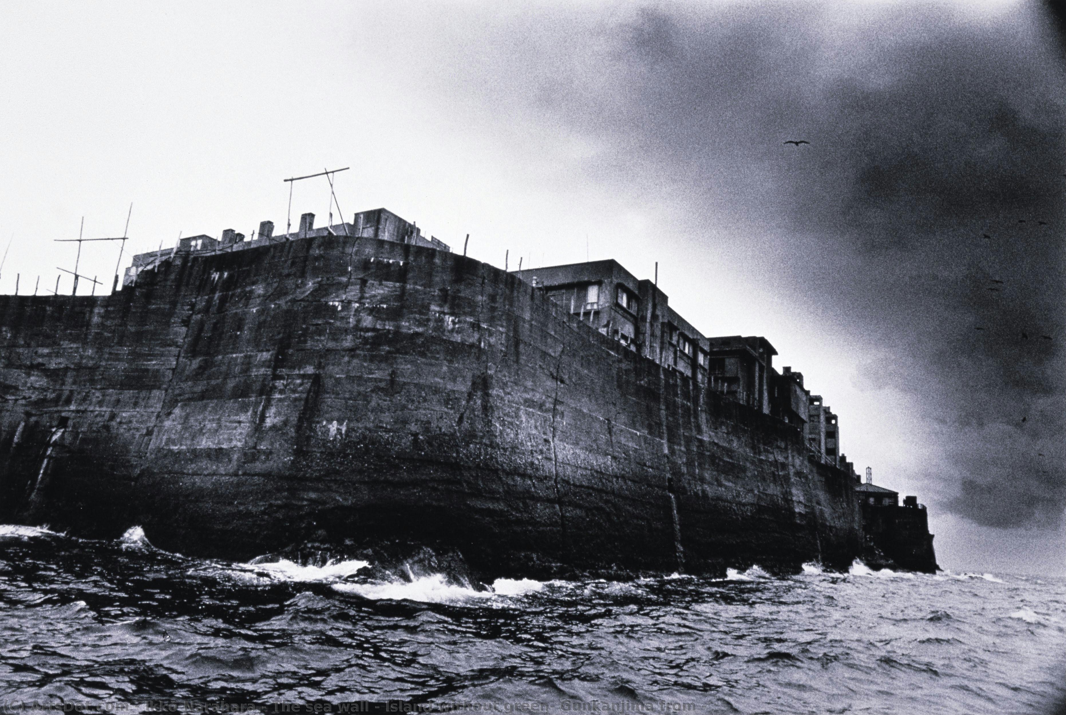 The Sea Wall / Island Without Green, Gunkanjima From — Ikkō Narahara