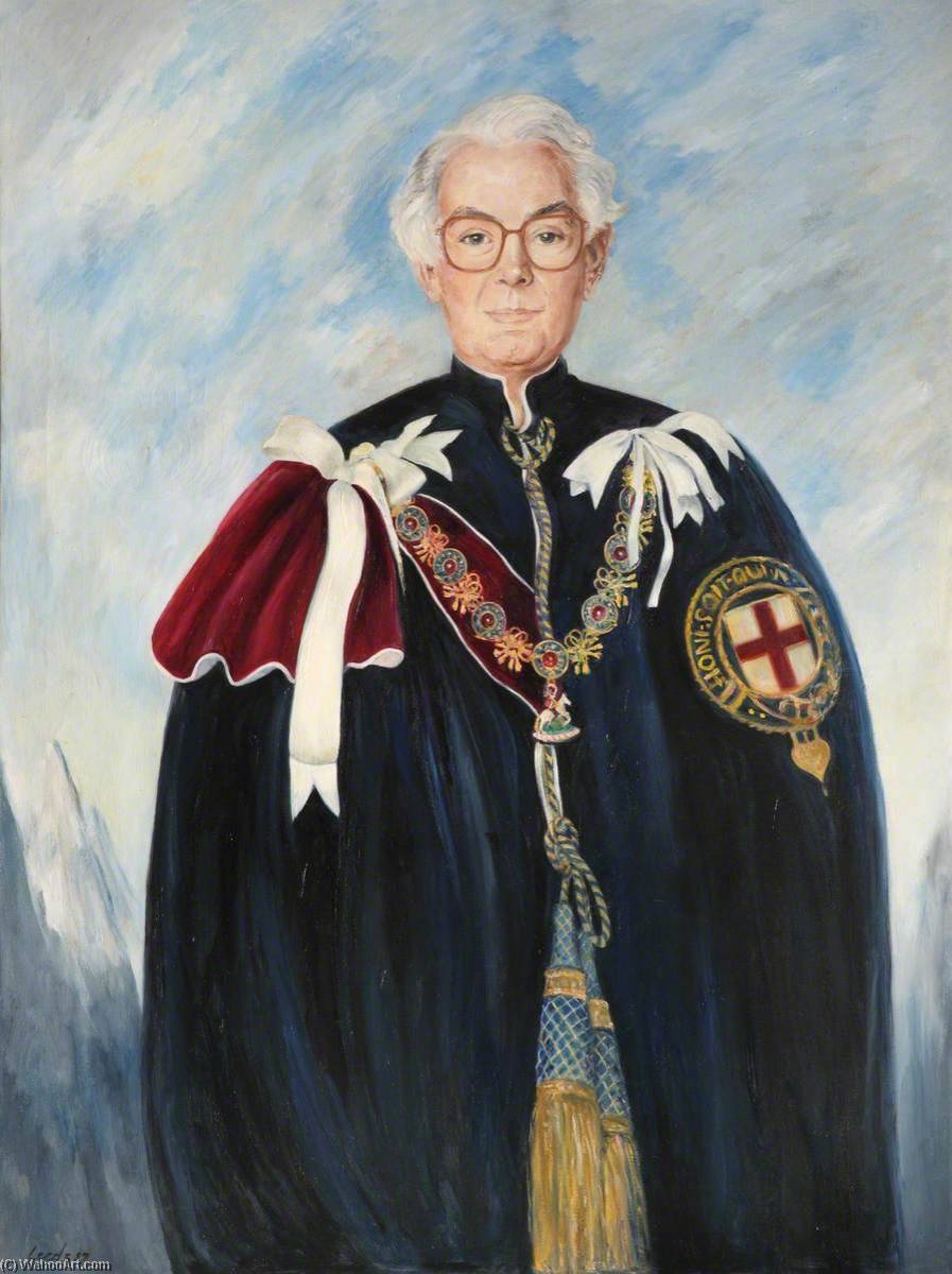 Falklands Portraits Sir ( ) In Garter Robes — Caroline Hobart