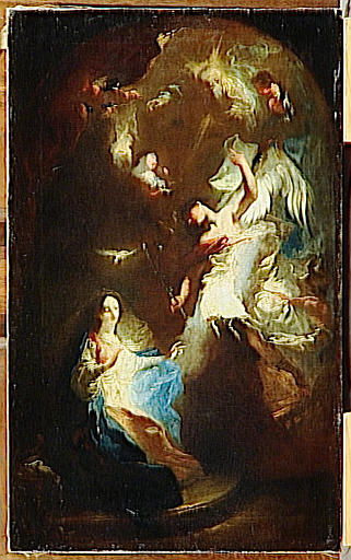 L'annonciation — Franz Anton Maulbertsch
