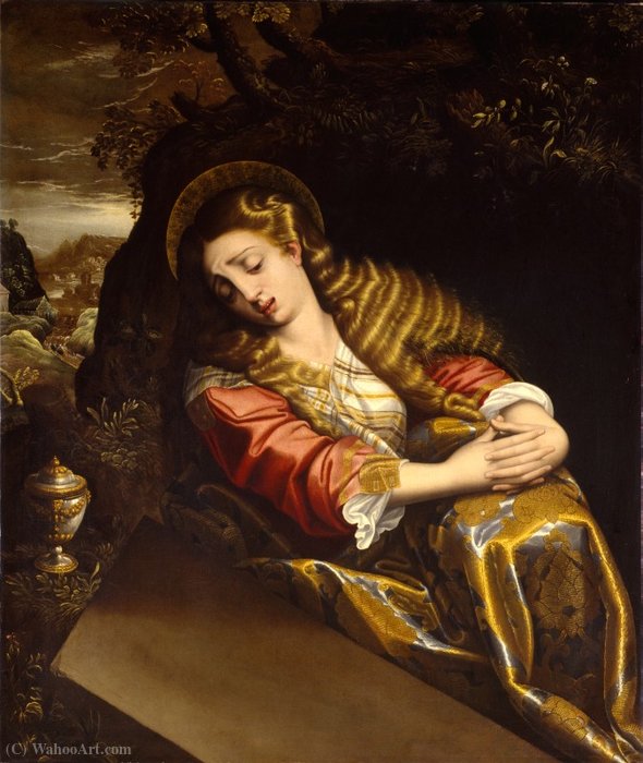 Mary Magdalene At The Tomb — Scipione Pulzone