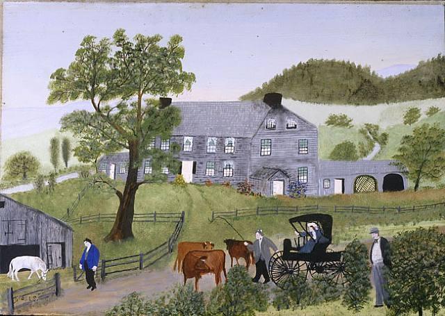 Betsey Russell Home — Grandma Moses