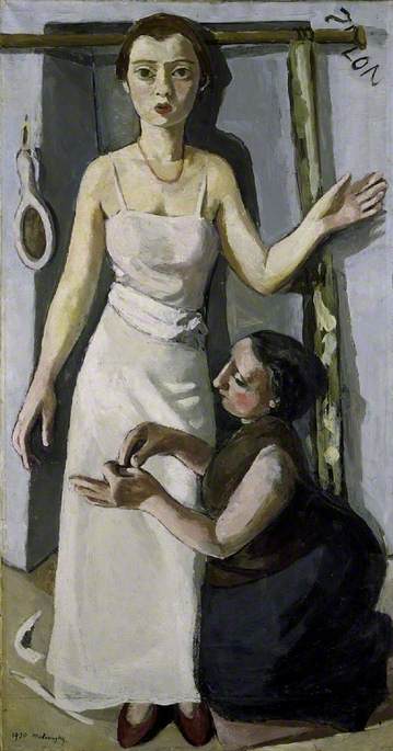At The Dressmaker's — Marie Louise Von Motesiczky