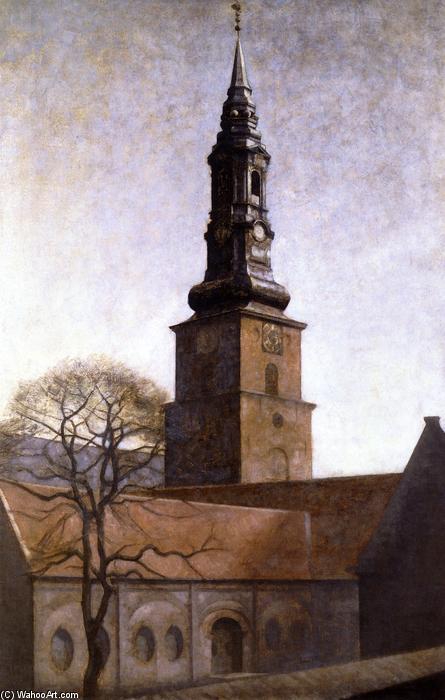 Church Of St. Peter — Vilhelm (hammershøi)hammershoi
