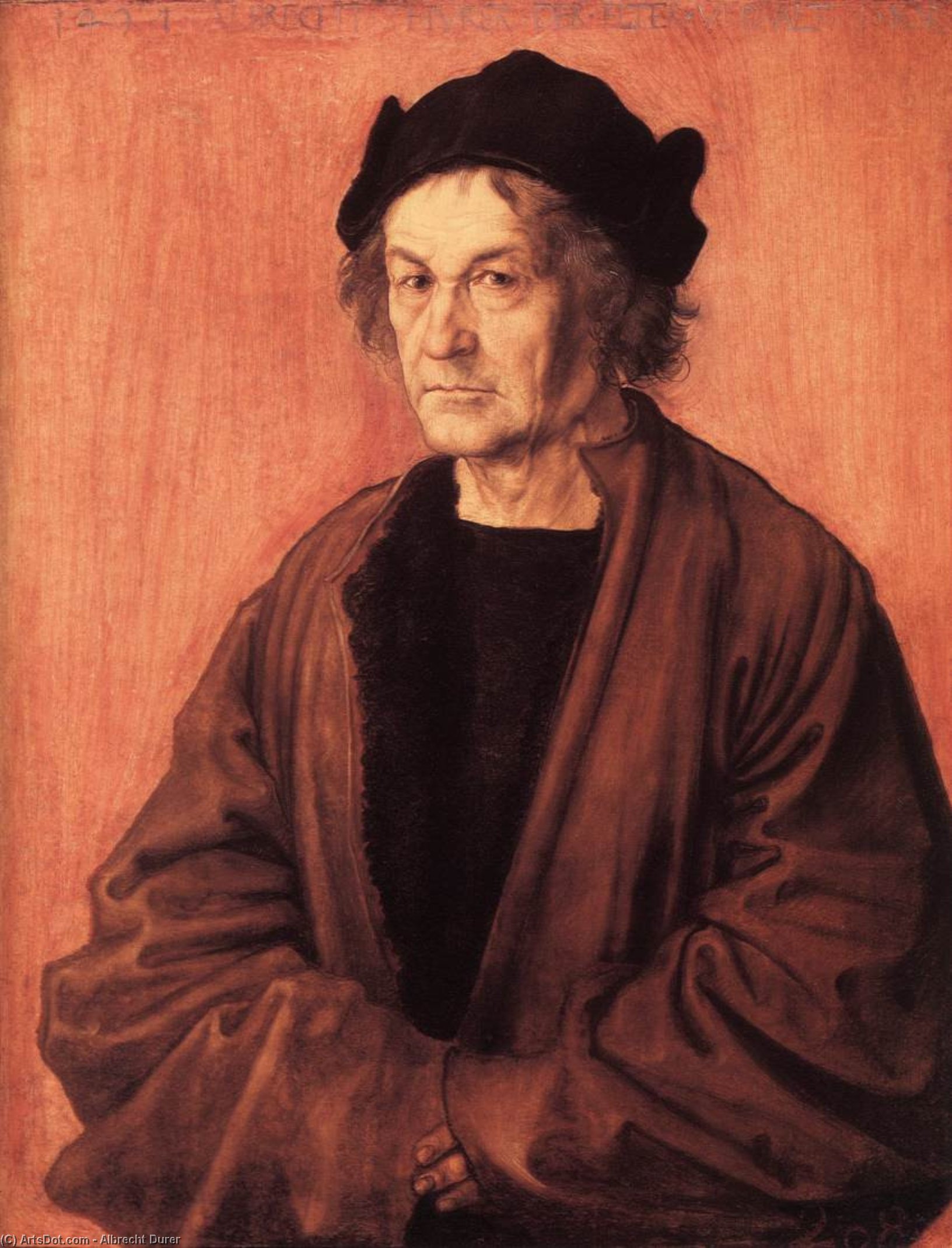 Portrait Of Durer's Father At 70 — Albrecht Dürer