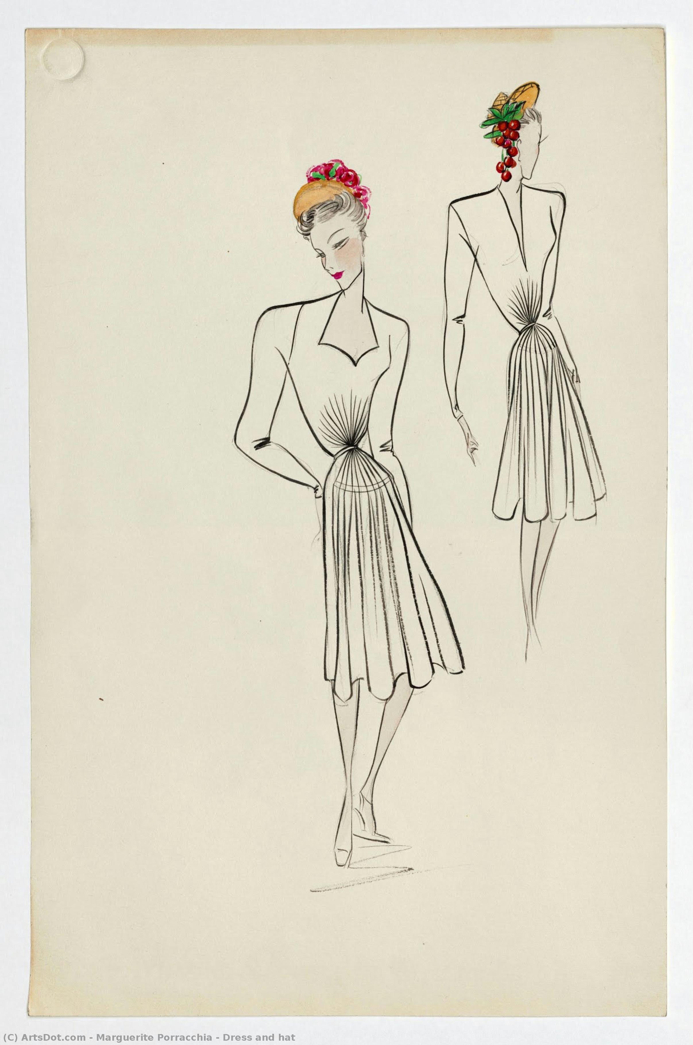 Dress And Hat — Marguerite Porracchia