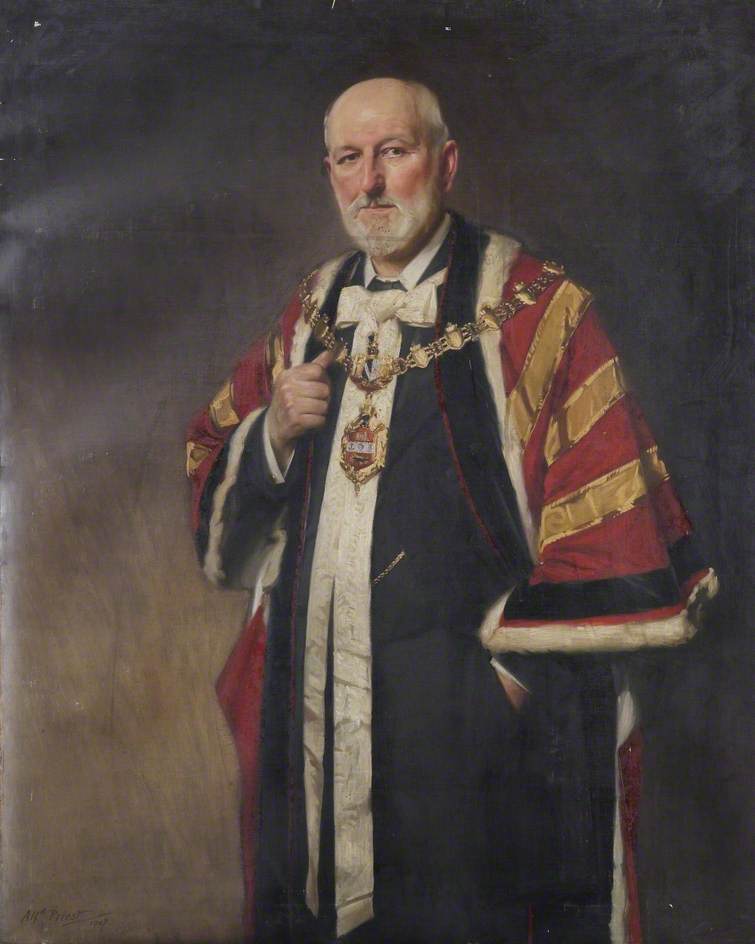 Alderman G. H. Dunn (1837–1908), Mayor Of Dudley (1897–1898) — Alfred Priest