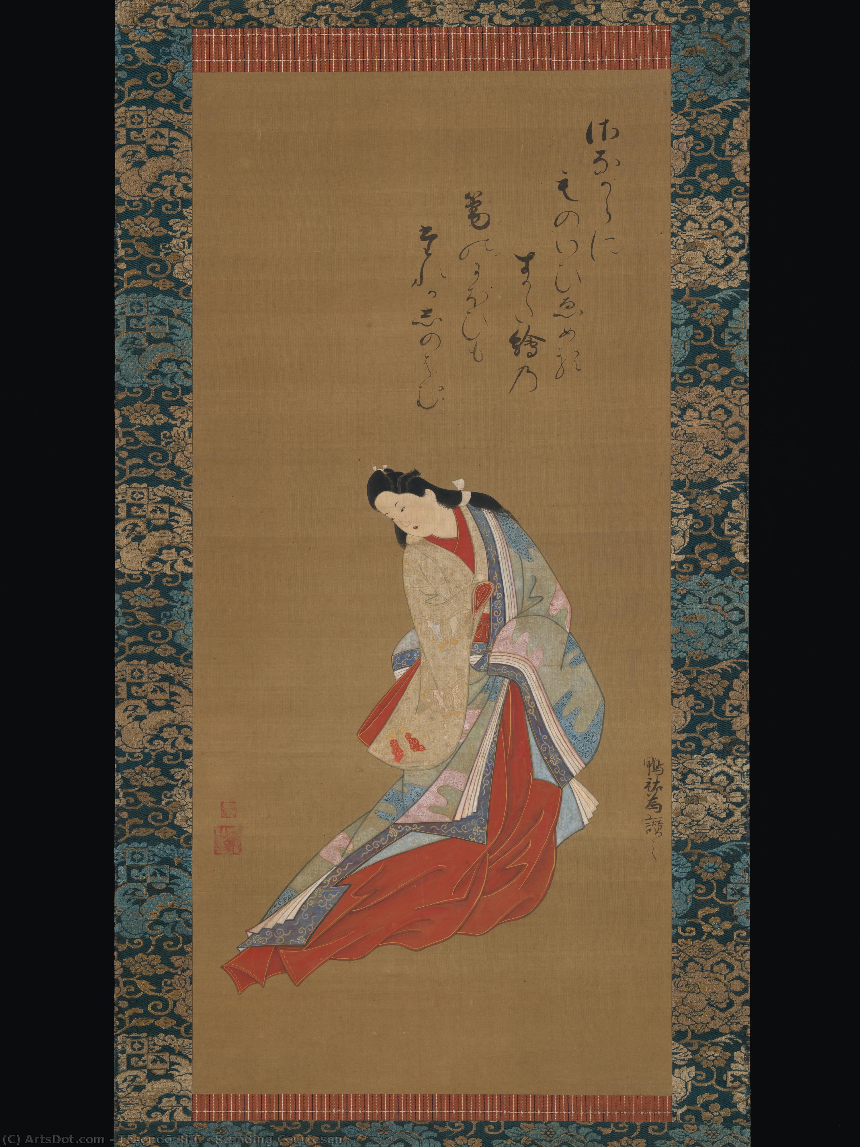 Standing Courtesan — Tōsendō Rifū
