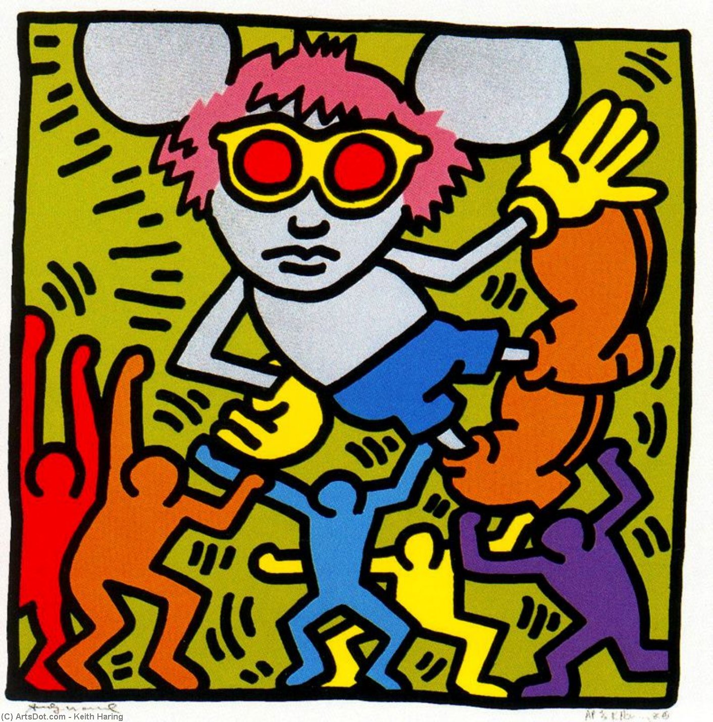 Untitled (731) — Keith Haring