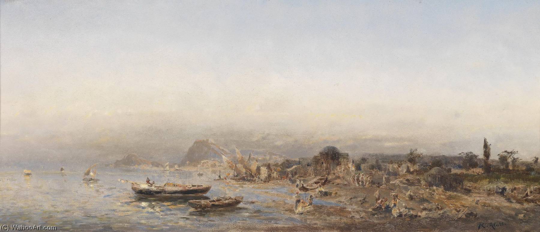 Fishing On The North African Coast — Robert Alott