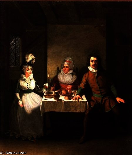 Maria Bland As Josephine, Ursula Booth As Winifred And John Bannister As Walter — Samuel De Wilde