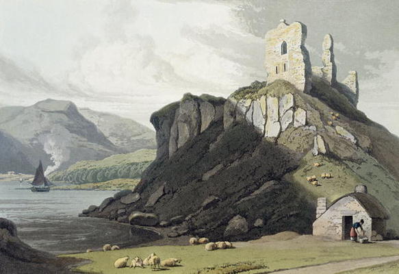 Arros Castle, Isle Of Mull, From 'a Voyage Around Great Britain Undertaken — Thomas And William Daniell