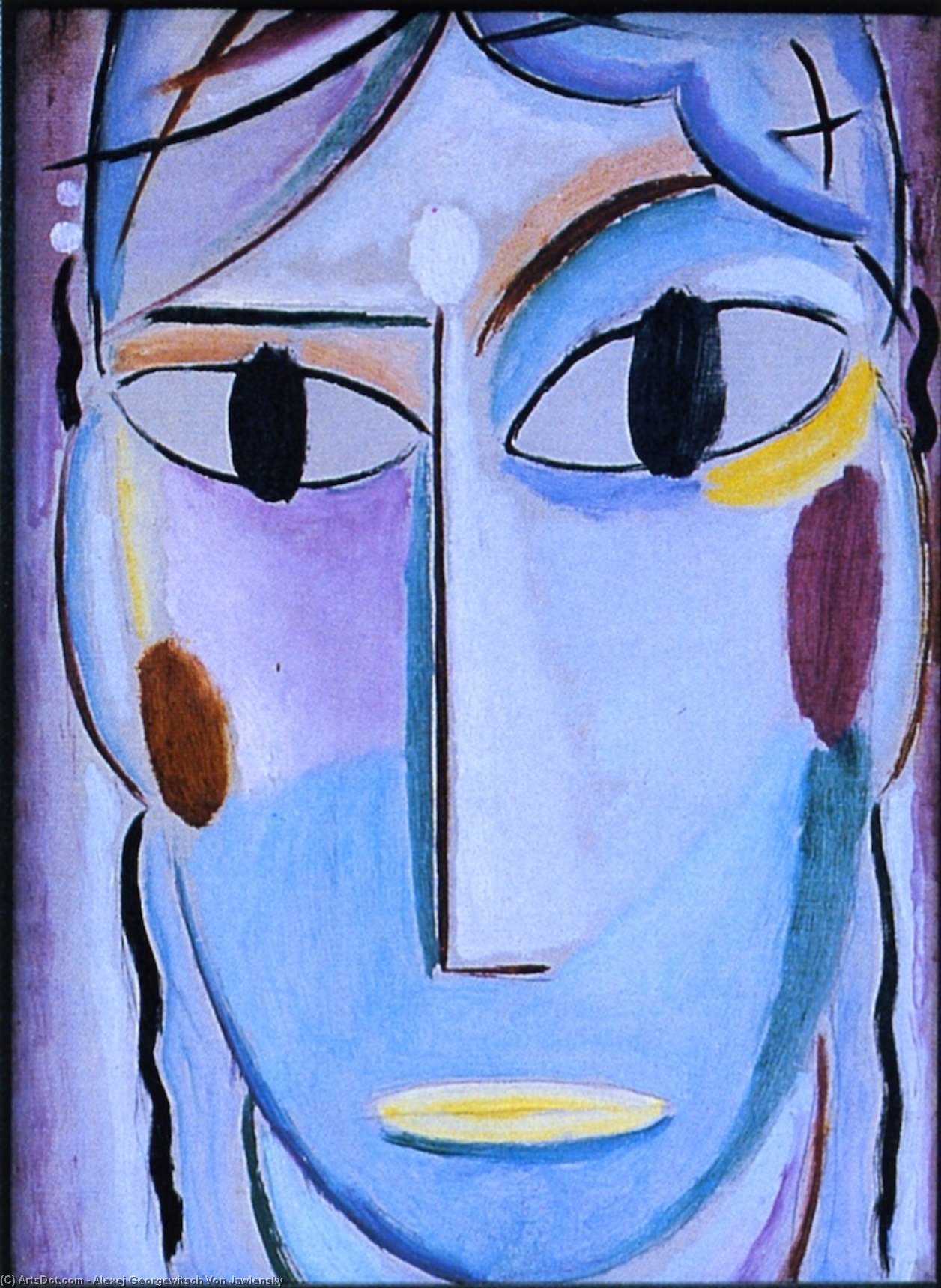 Savior's Face: Madonna — Alexej Von Jawlensky