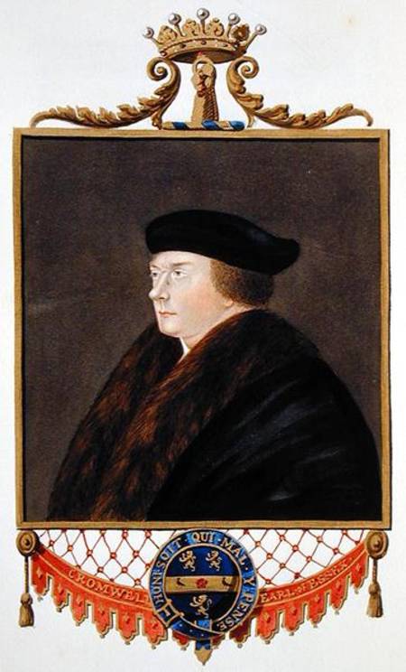 Portrait Of Thomas Cromwell Ist Earl Of Essex From 'memoirs Of The Court Of Queen Eliz — Sarah Countess Of Essex