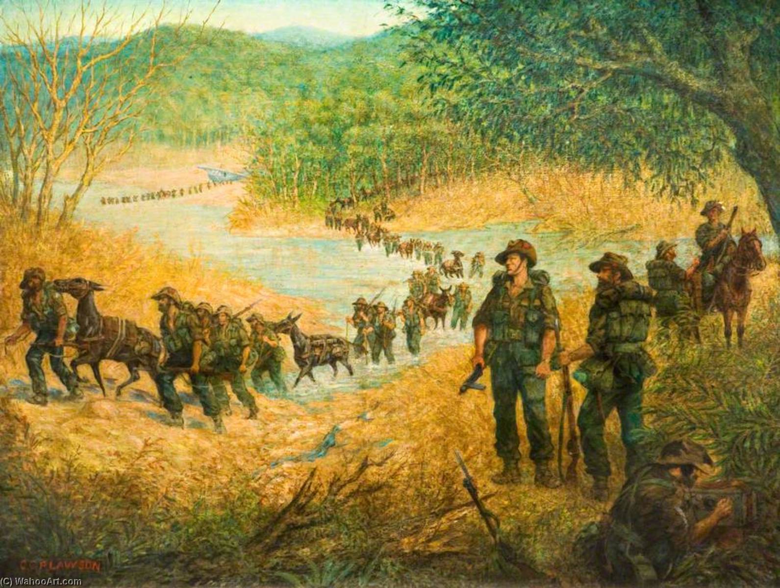 1st South Staffords On The March In Burma, 1944 — Cecil Gordon Lawson