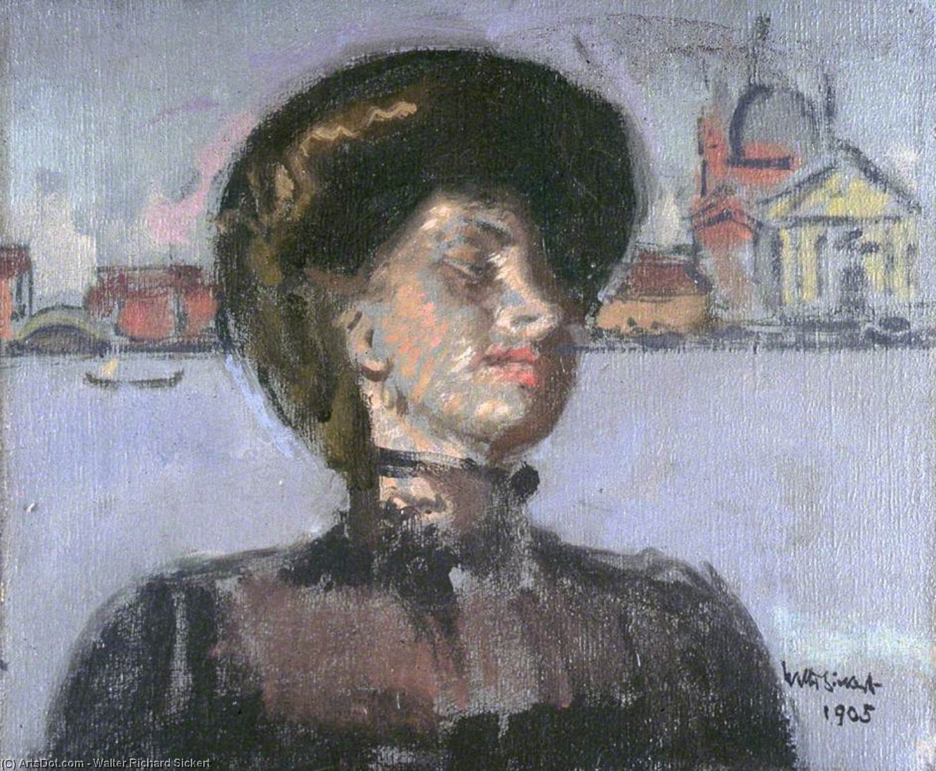 The Lady In The Gondola — Walter Richard Sickert